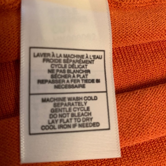 LEON MAX LIMITED EDITION ORANGE COCKTAIL FRINGE DRESS - SIZE M/S - Picture 11 of 14